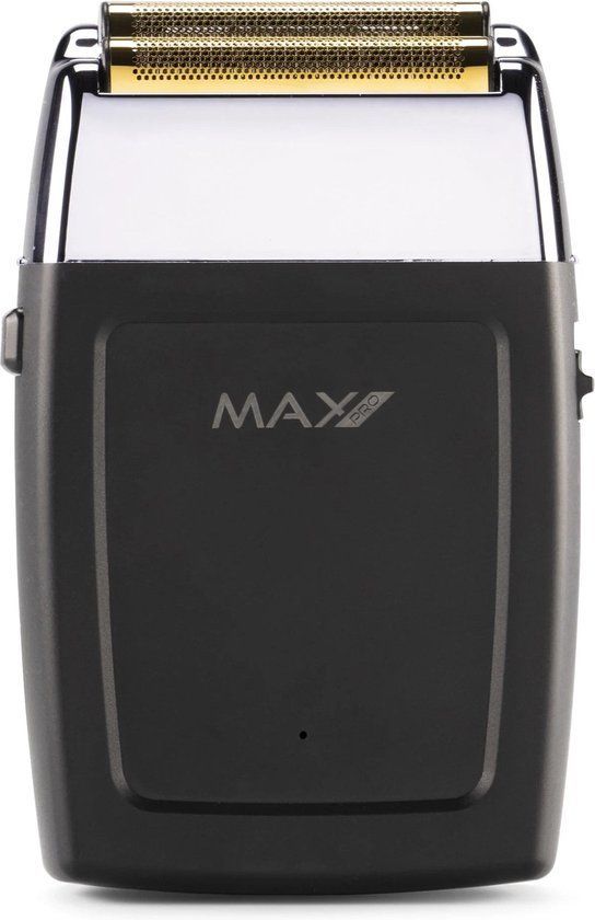 Max Pro Precision Shaver - Draadloos Scheerapparaat - Ultradun Goud Titaniumfolie - Showmodel Met Lichte Krasjes
