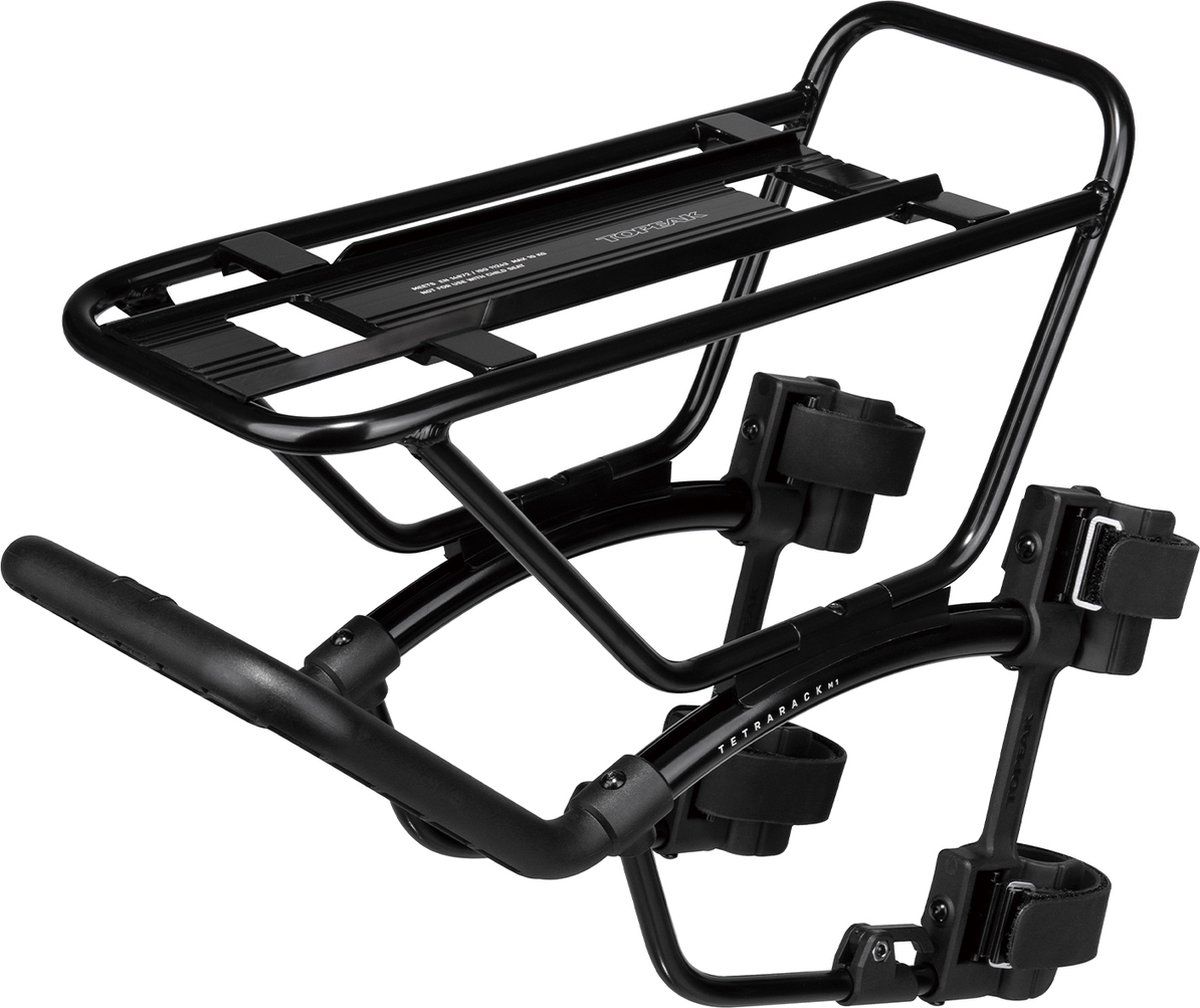 Topeak Carrier Tetra M1 - Front Fork Bagagedrager - QuickTrack® Systeem - Zwart
