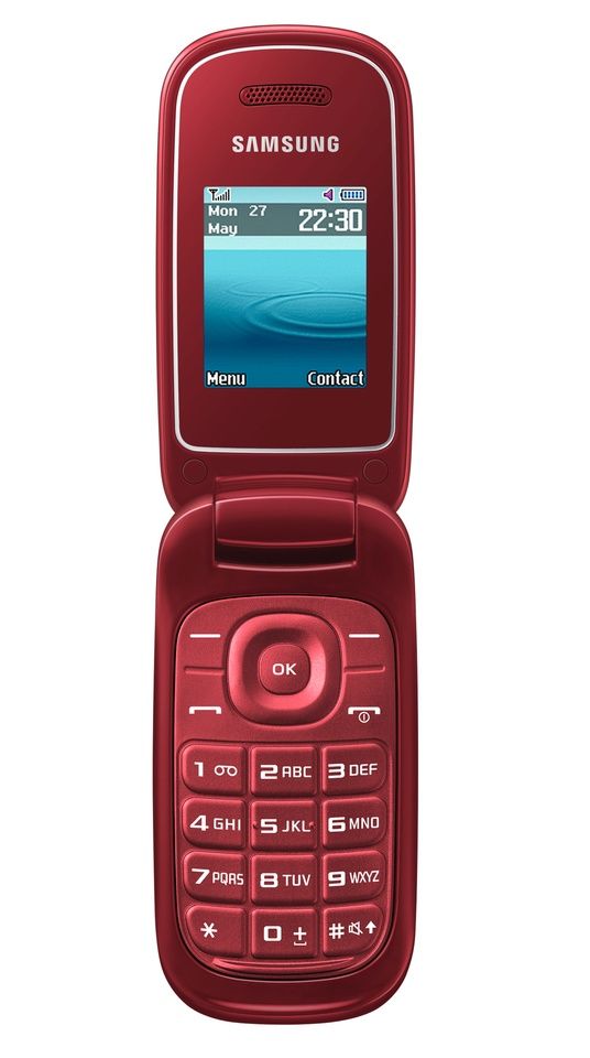 Samsung E1270 - Mobiele Telefoon - 1,77" LCD Scherm - Rood