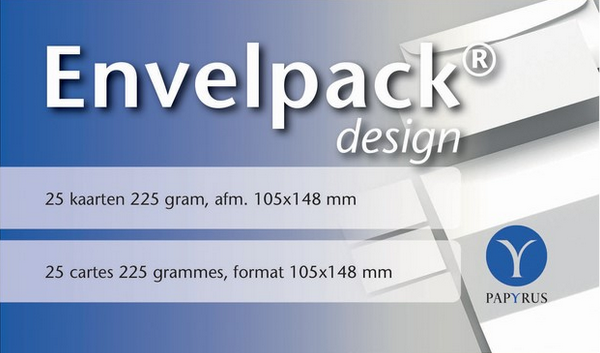 Papyrus Kaart - 105 X 148 Mm - Ivoorwit - 25 Stuks