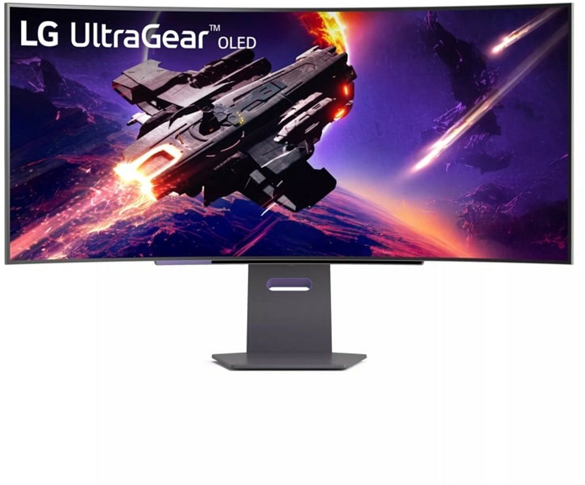 Lg Zwart Ultragear 45Gs95qe - Curved Oled Monitor - 240Hz