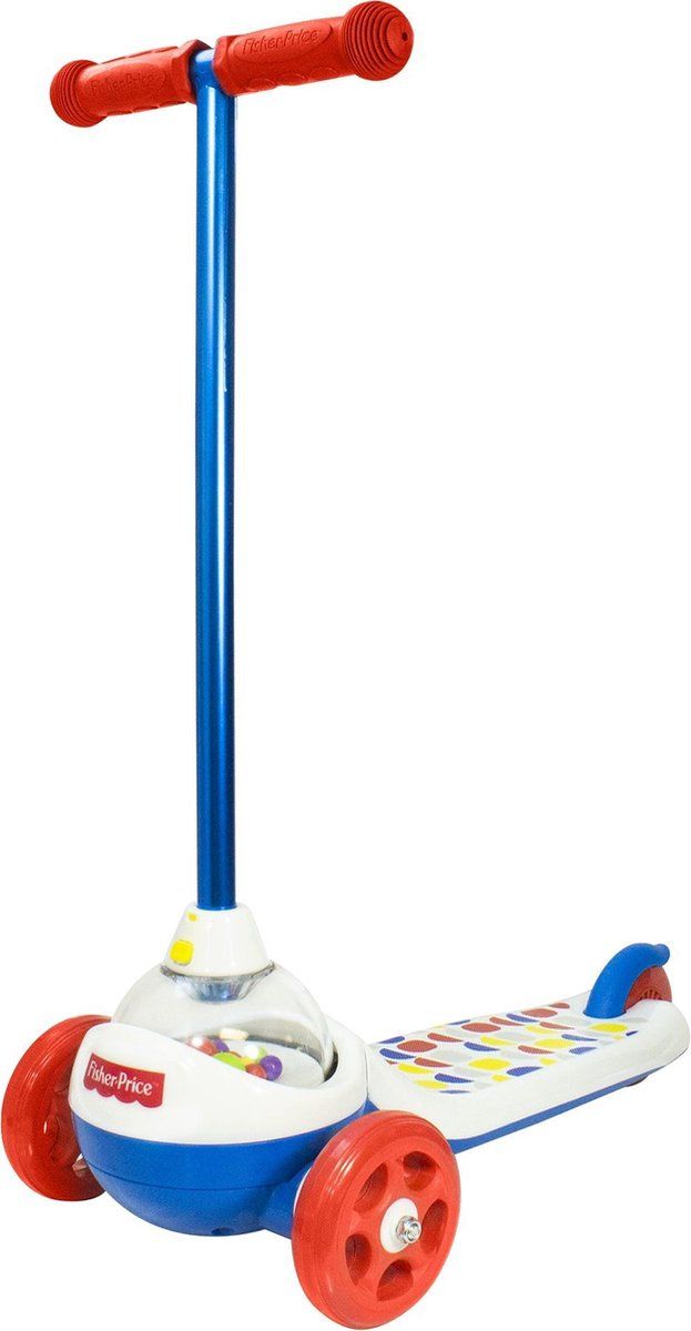 Fisher-Price Fisher Price Popping Scooter - Step - Brede Step Met Anti-slip Platform - Multicolor