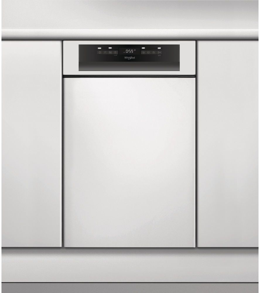 Whirlpool Wsbo 3O23 Pf X - Inbouwvaatwasser - 10 Couverts - Rvs
