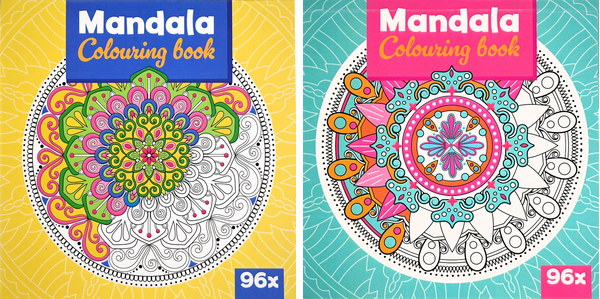Merkloos Mandala Kleurboek B1988