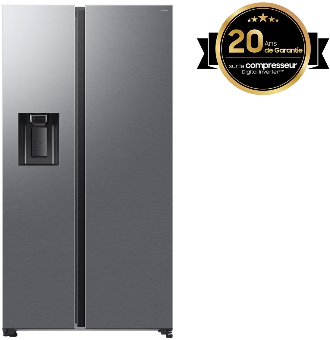 Samsung RS70F66KCTEF - Amerikaanse koelkast - SpaceMax - Twin Cooling Plus - Zilver mat