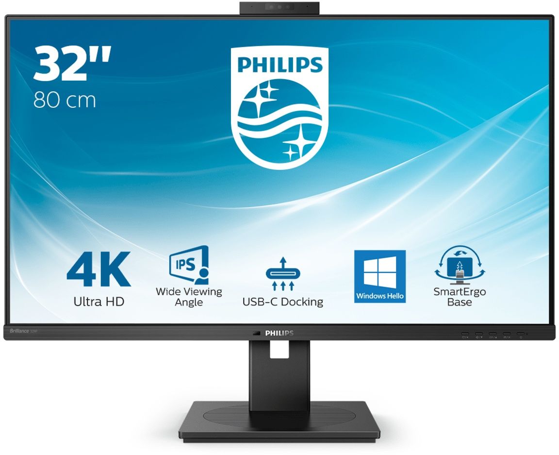 Philips Zwart P-Line 329P1h/00 - Monitor - 31,5"4K Uhd Ips