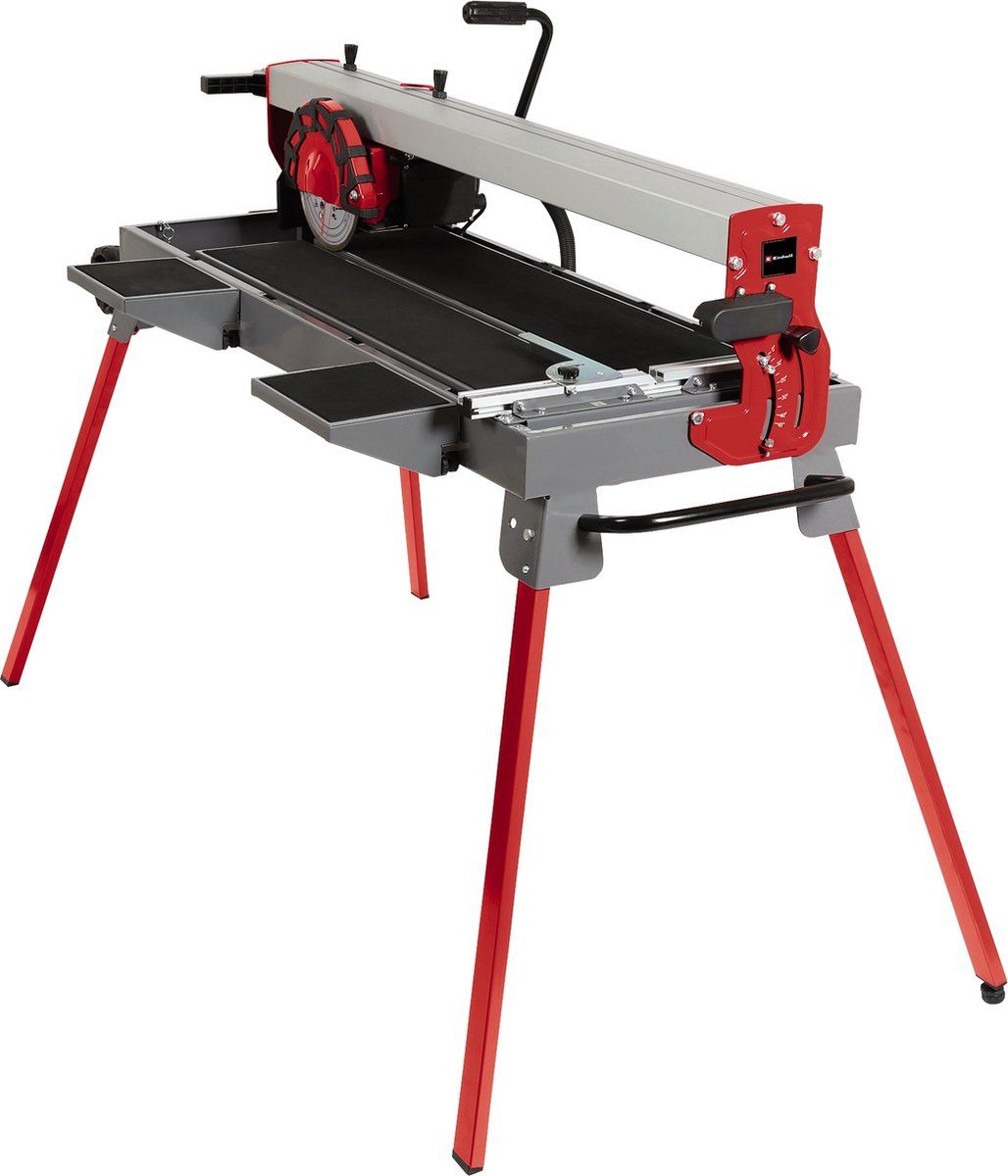 Einhell Te-Tc 920 Ul - Radiaal Tegelsnijmachine - 900 W - Extra Lange Snijlengte 92 Cm - Laser Als Optische Zaaghulp - Kantelbaar Zaagblad