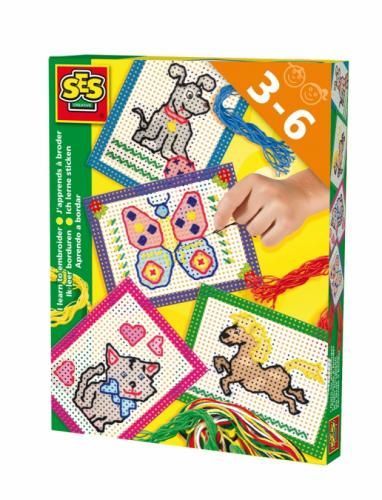 SES ik leer borduren 14838 - Borduurset - Inclusief materialen