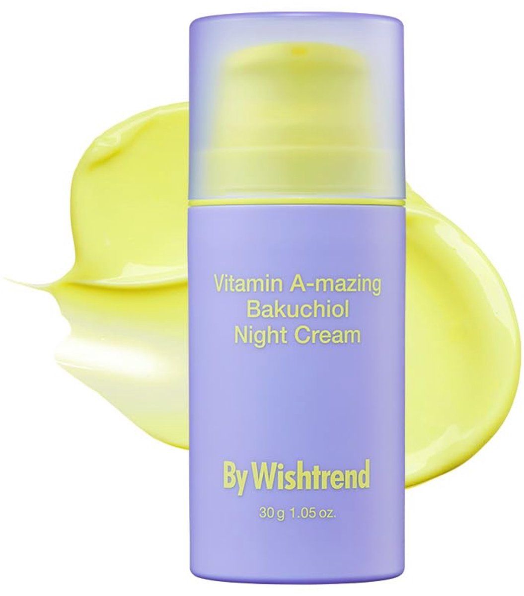 By Wishtrend - Nachtcrème - Vitamin A-mazing Bakuchiol 0, 03% Retinal 1% Bakuchiol - 30 Ml