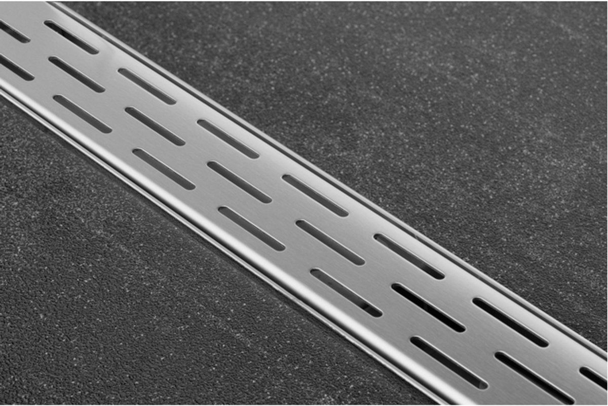 Easy Drain Compact 30 - Douchegoot RVS - 80 cm - Met zijuitlaat