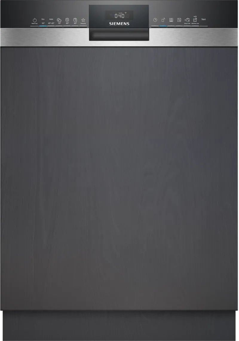 Siemens Sn53es04te - Half Geïntegreerde Vaatwasser - 60 Cm - 13 Couverts - Energieklasse B - Geluidsniveau 44 Db - Home Connect