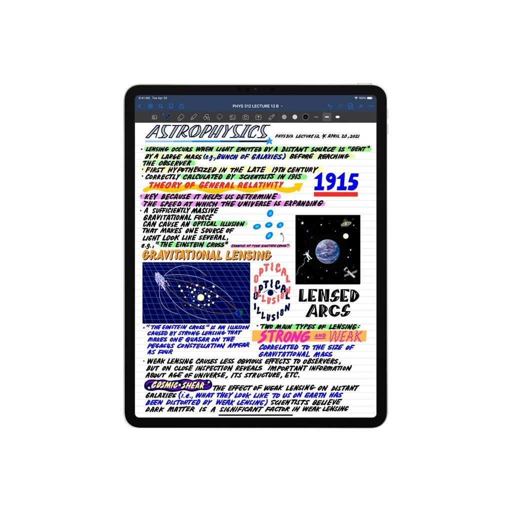 Apple iPad Pro (2021, M1 series) - Spacegrijs - 128 GB - WiFi + 5G refurbished, photo 4