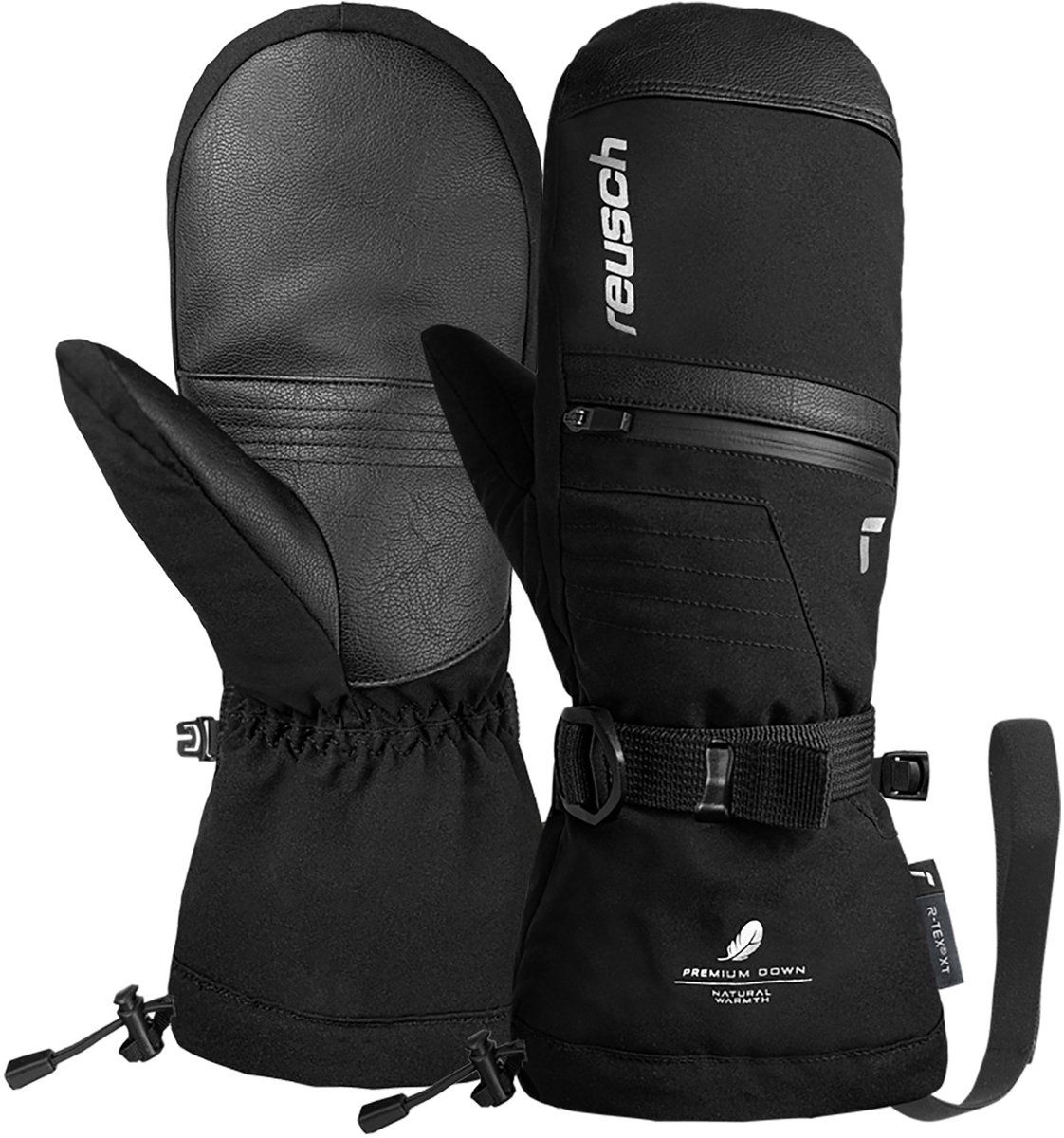 Reusch Lando R-Tex® Xt - Fäustlinge - Realdown Isolatie - Zwart-zilver