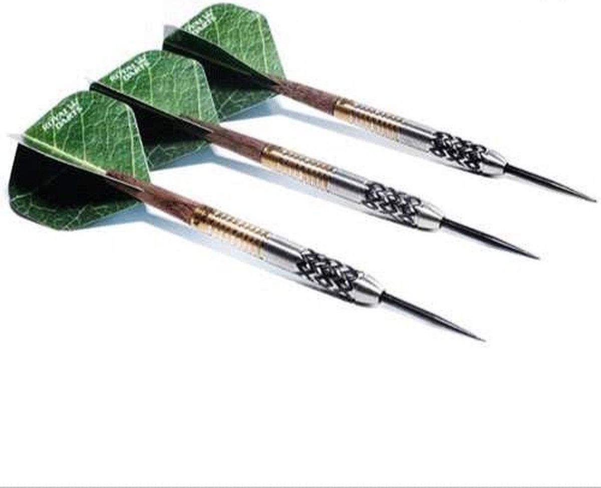 Royal Darts Green Line - Steeltip darts set - 26 gram - 90% tungsten