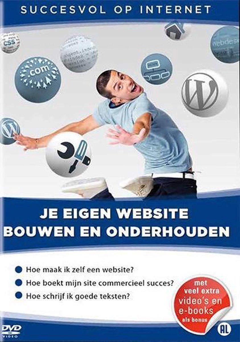 Succesvol Op Internet - Dvd - Wordpress Training Voor Het Bouwen En Onderhouden Van Je Eigen Website