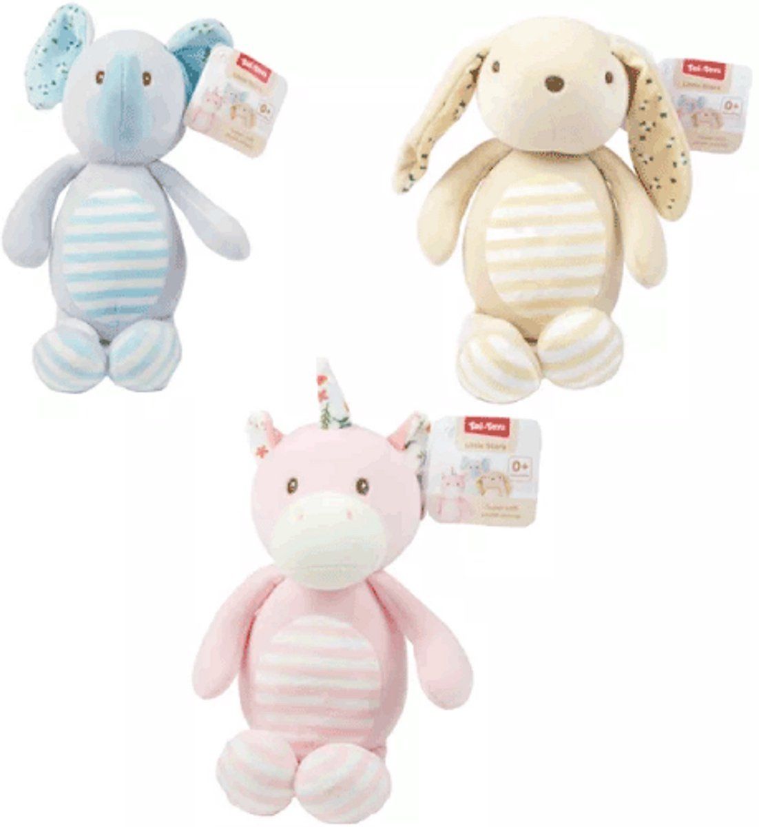 Toi-Toys Toi Toys - Baby Knisperdoek Met Bijtring - Zachte Stof En Knispergeluidjes (assortiment)