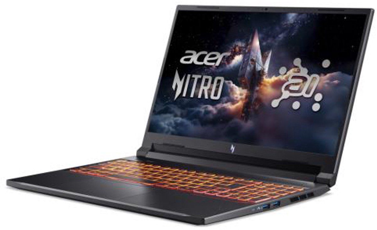 Acer Nitro V 16 AI ANV16-42-R5H1 - Gaming Laptop - AMD Ryzen 7 260 - GeForce RTX 5060 - 16GB RAM - 1TB SSD - 16"WUXGA (1920x1200) Display - 180Hz