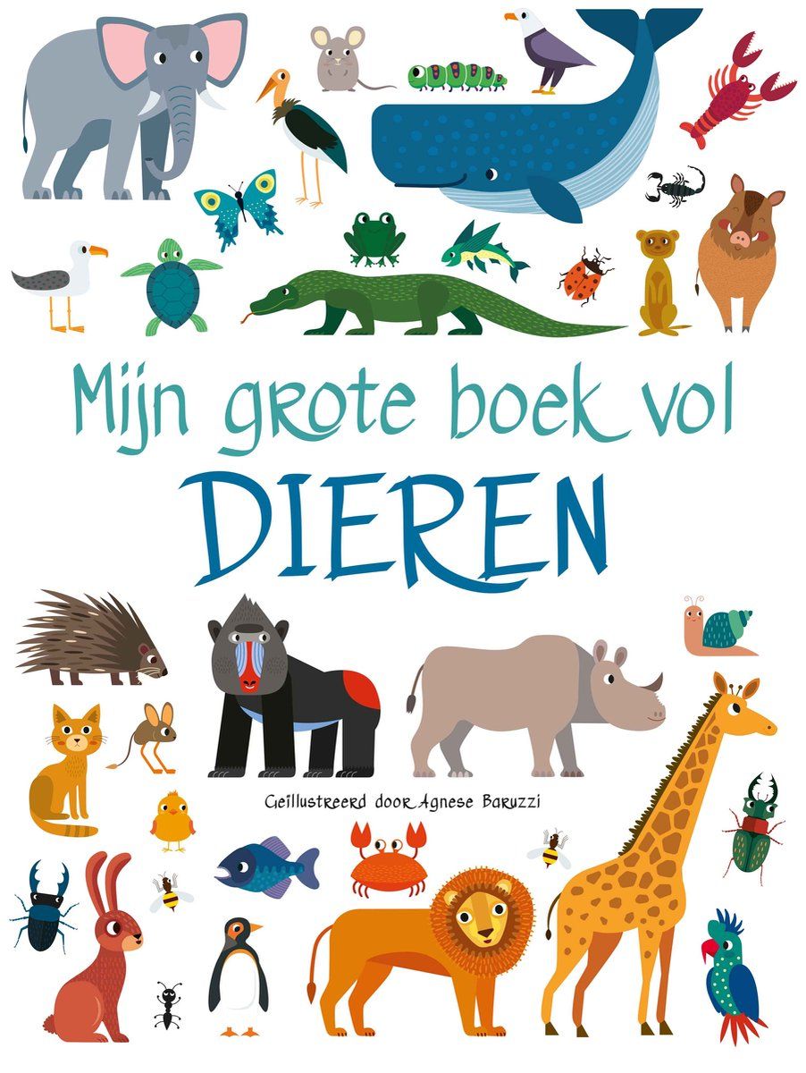 Rebo Productions Mijn Grote Boek Vol Dieren