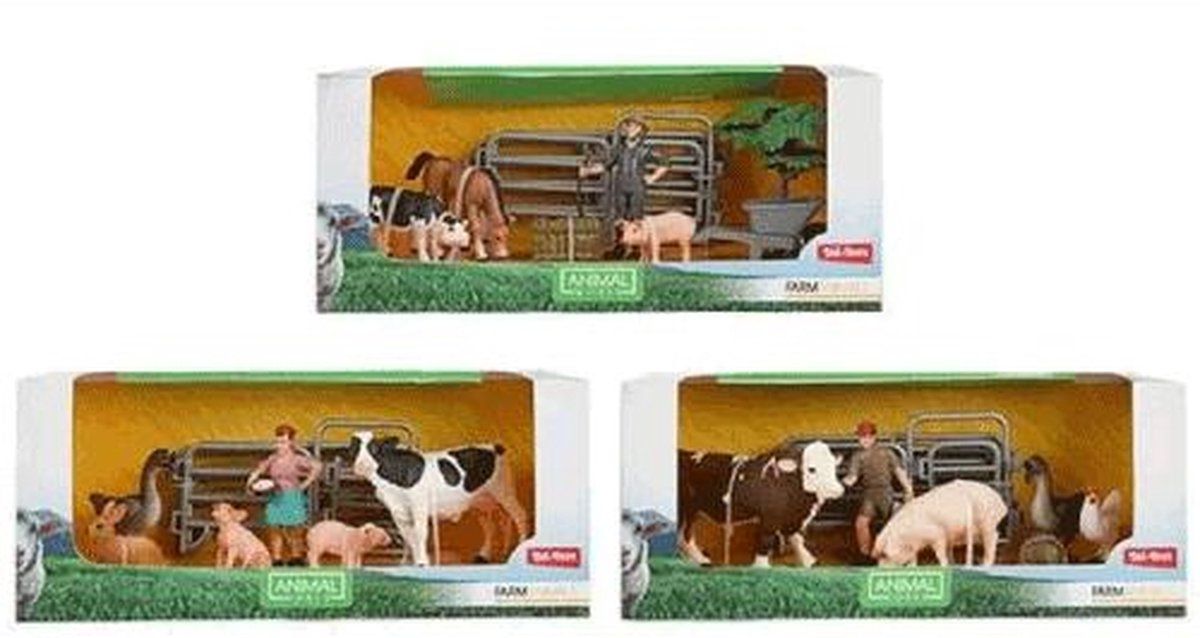 Toi-Toys Speelset Large Boerderijdieren 37859Z.