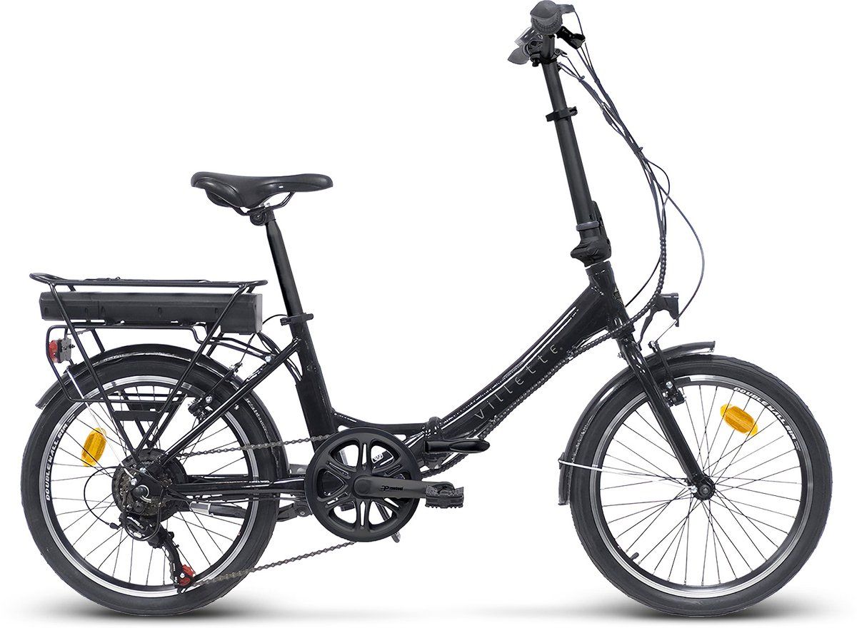 Villette Le Pliage Vouwfiets E-bike 10.4 Matt Black