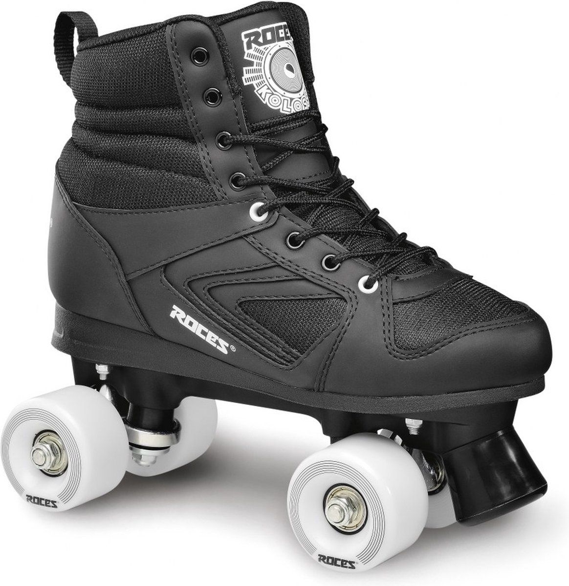 Roces Kolossal - Rolschaatsen - Abec 7 Lagers - Zwart - 40