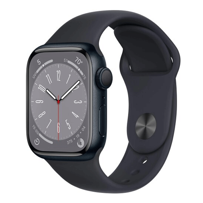 Apple Watch Series 8 - 45mm GPS - Hartslagmonitor Slaaptracking - Zwart