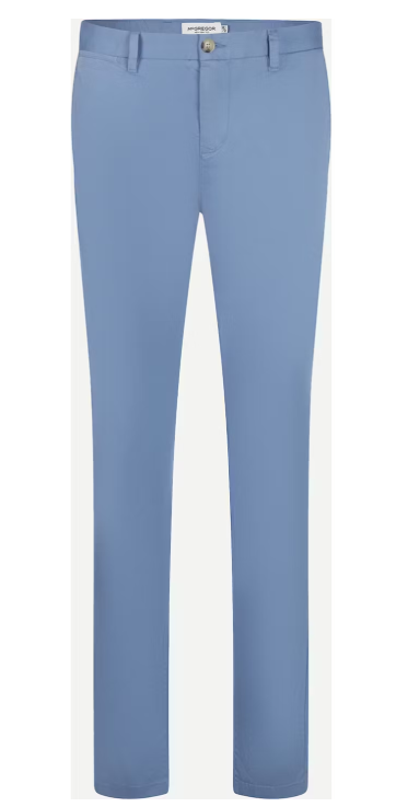 McGregor Chino - Modern Fit - Comfortabele stof - Medium Blue - W34-L34