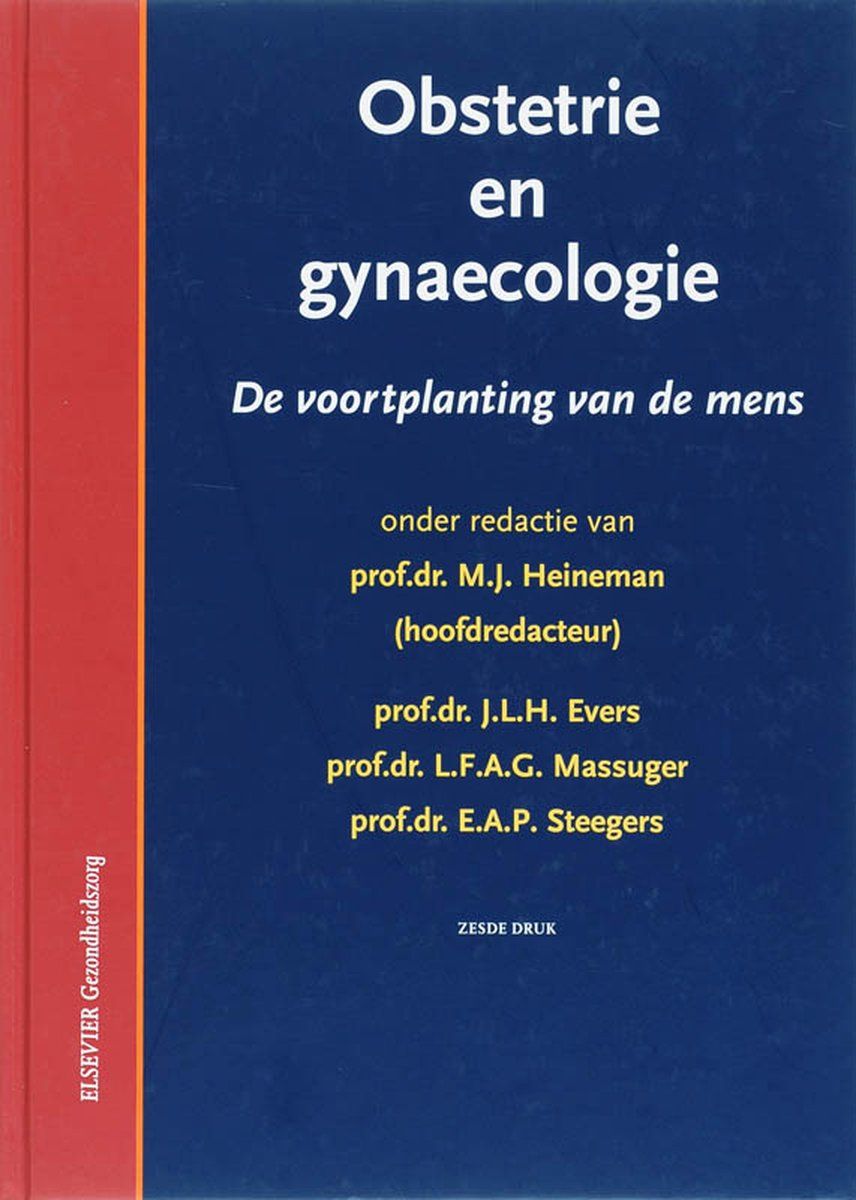 Onbekend Obstetrie En Gynaecologie - Leerboek Voortplanting Van De Mens - 6e Druk (9789035229082)