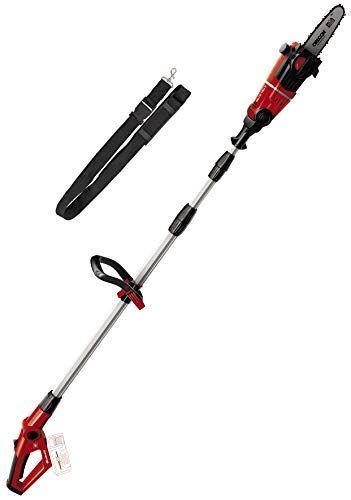 Einhell Ge-Lc 18 Li T-Solo - Draadloze Stokzaag - Oregon Mes En Ketting - 90° Draaibaar Opzetstuk
