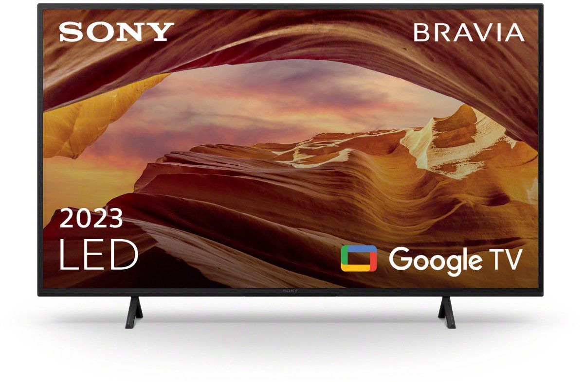 Sony Zwart Bravia Kd-50X75wl - 4K Led Tv - Google Tv