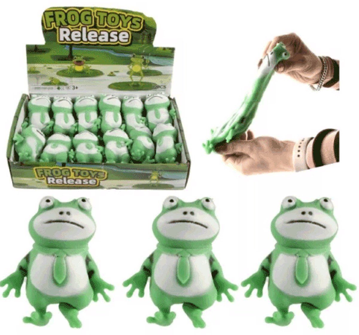 Kids Fun Stretchkikker - Zandgevuld - 12 Stuks (12 Stuks)