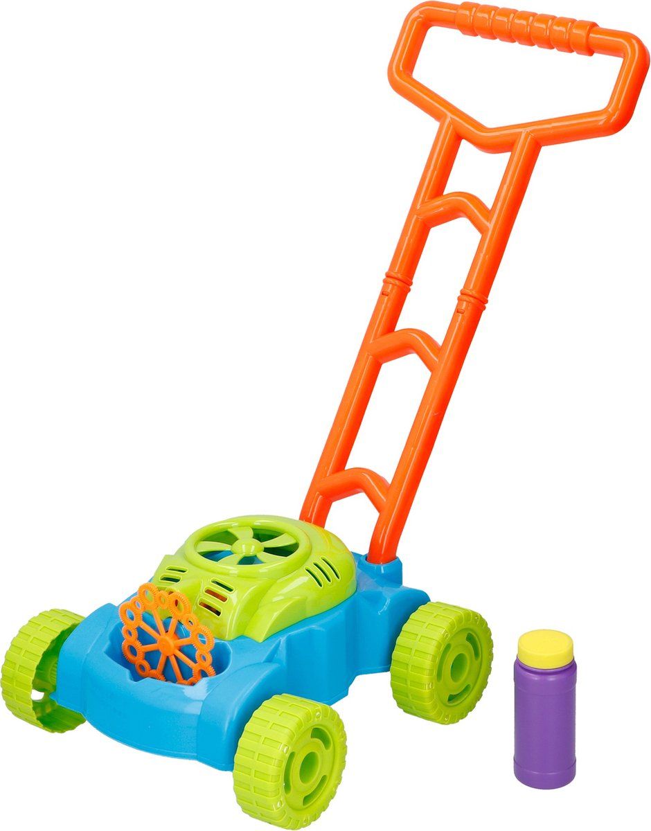 Bubblez Bellenblaasmachine Grasmaaier - Voor Kinderen 3+ Jaar - Inclusief 1 Flesje Bellenblaas