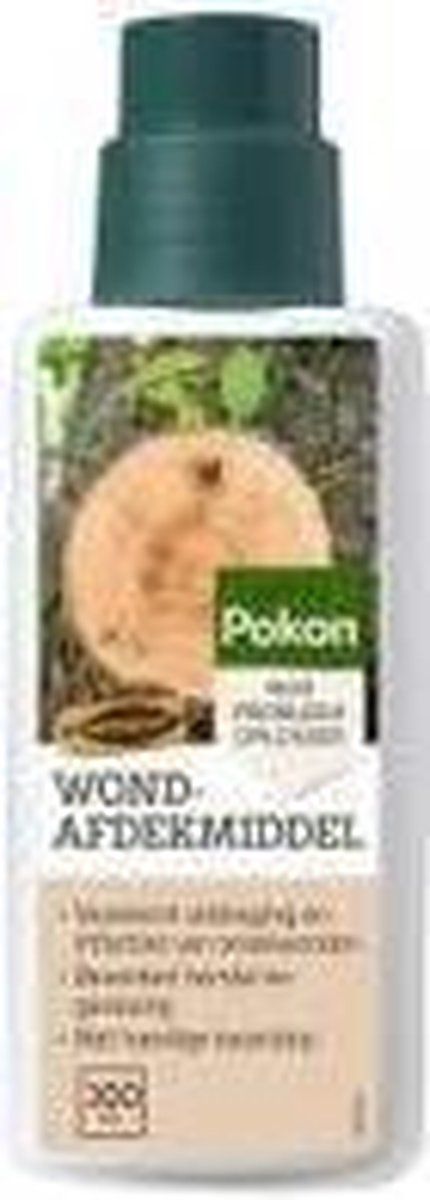 Pokon Wondafdekmiddel - 300g - Bescherming en genezing snoeiwonden - Met kwastdop