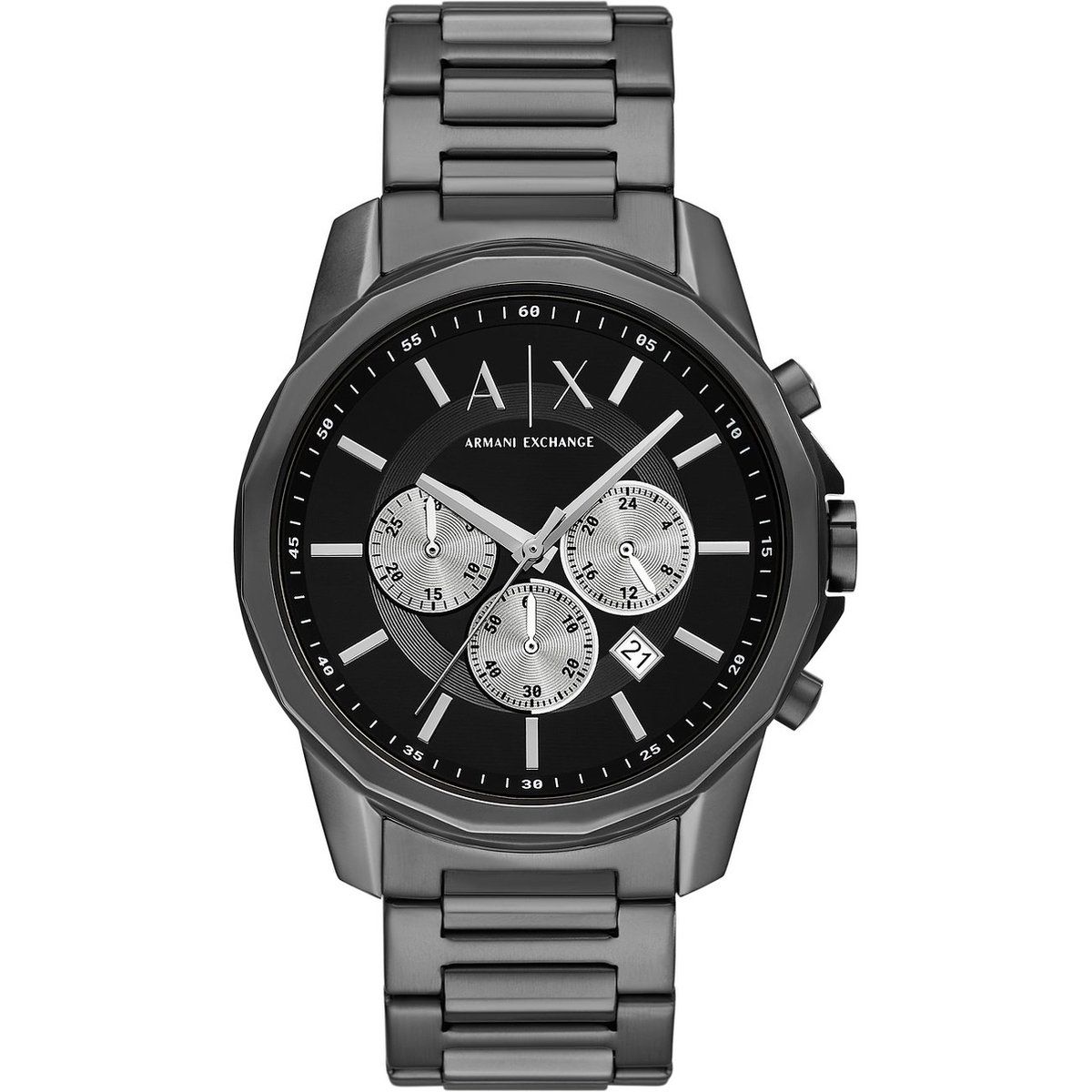 Armani Exchange AX1765 - Polshorloge - Chronograaf - Grijs (44 Mm)