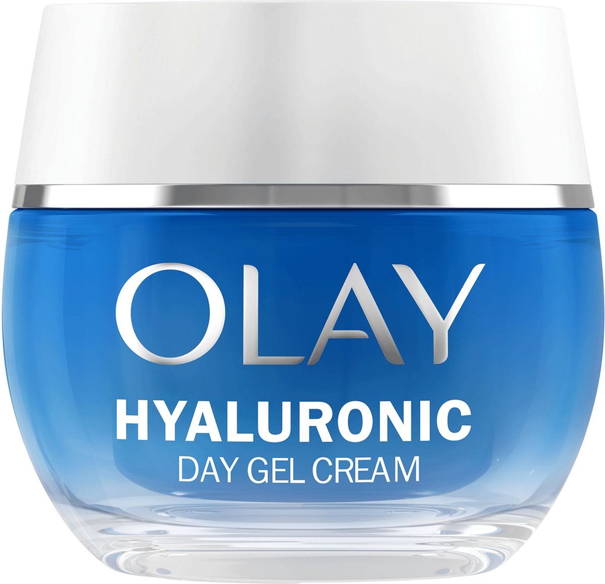 Olay Hyaluronic Gel Dagcrème - Parfumvrij - Hydrateert De Huid En Maakt Ze Voller En Glad - 50 Ml