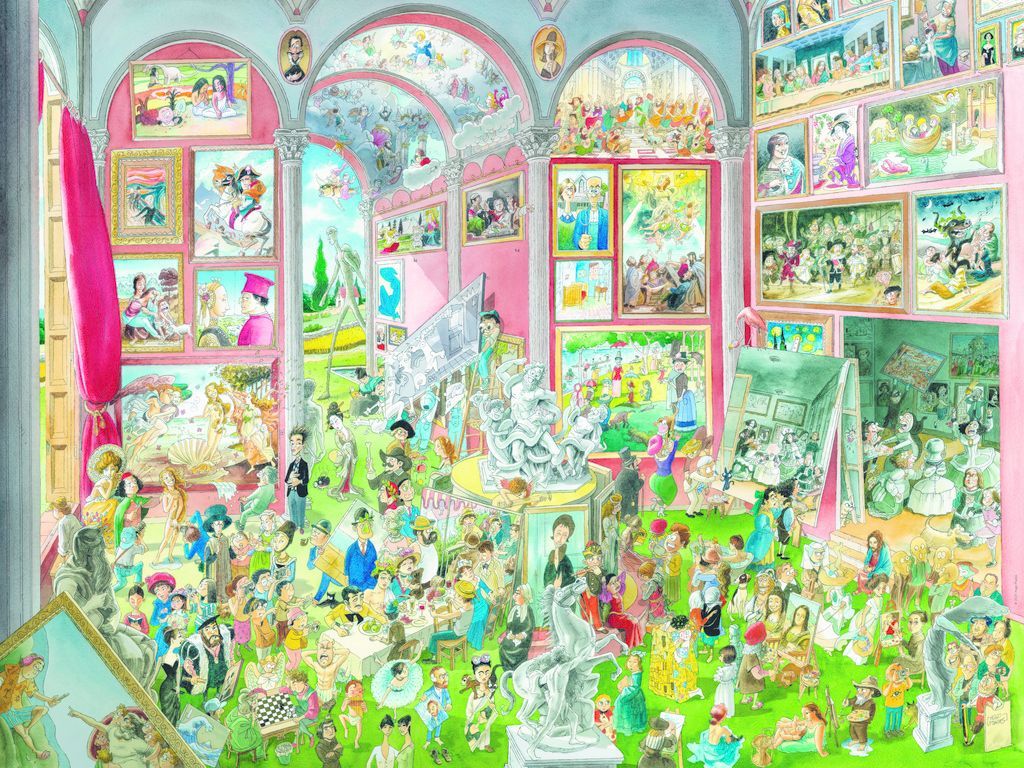 Heye Masterpieces 30119 - Puzzel 1500 Stukjes - Cartoon - 80 X 60 Cm