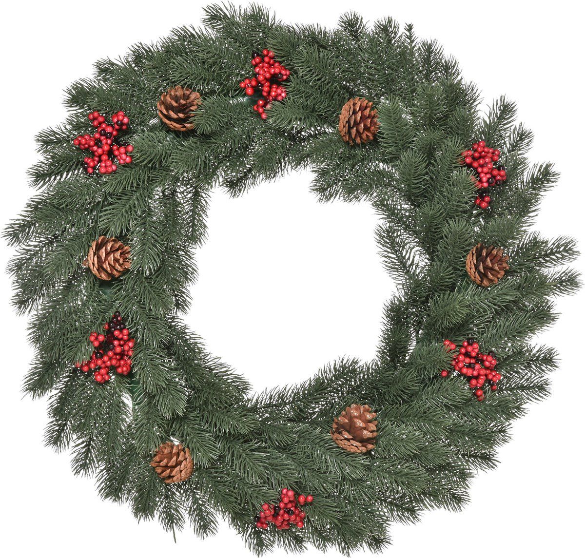 HOMCOM Kerstkrans met sieraden 830-372