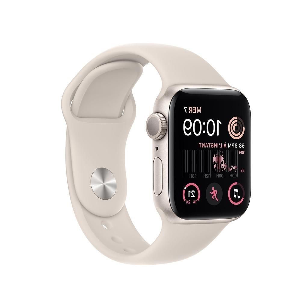 Apple Watch SE Series 2 - 40mm - Aluminium - Zilver - GPS refurbished, photo 2
