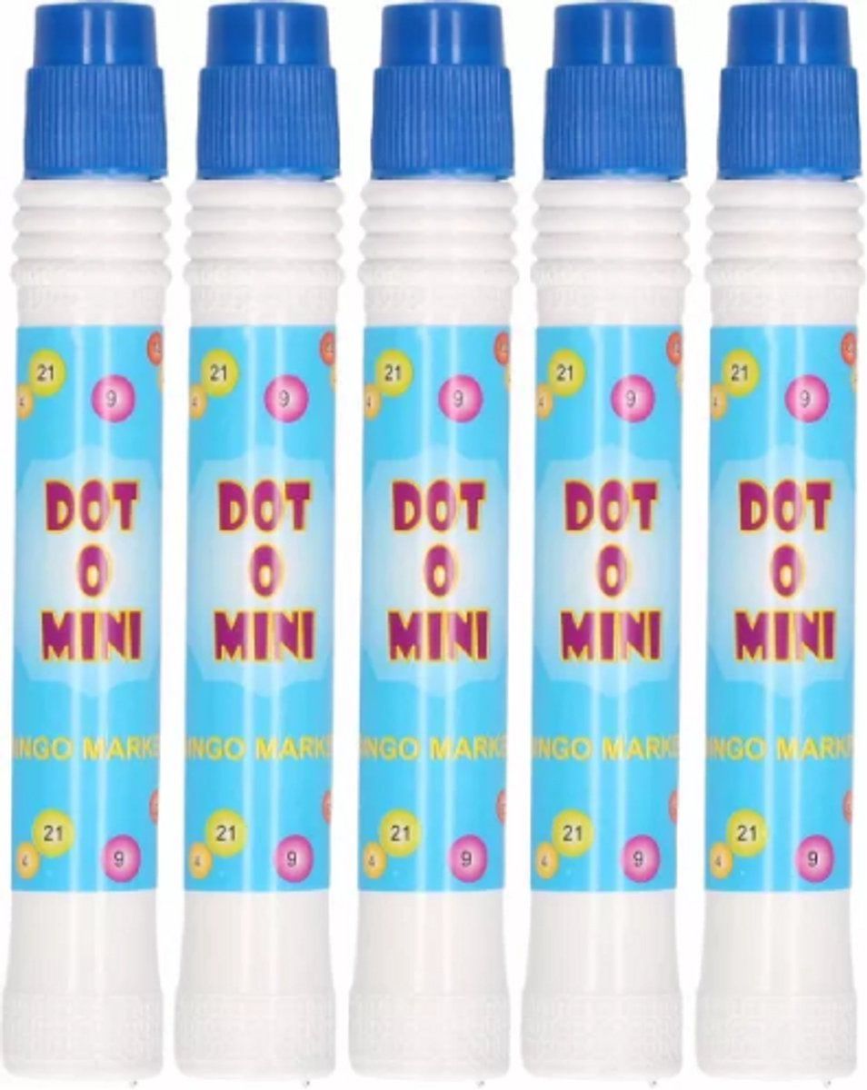 Longfield Bingodabber - 20 Ml - Blauw (12 Stuks)