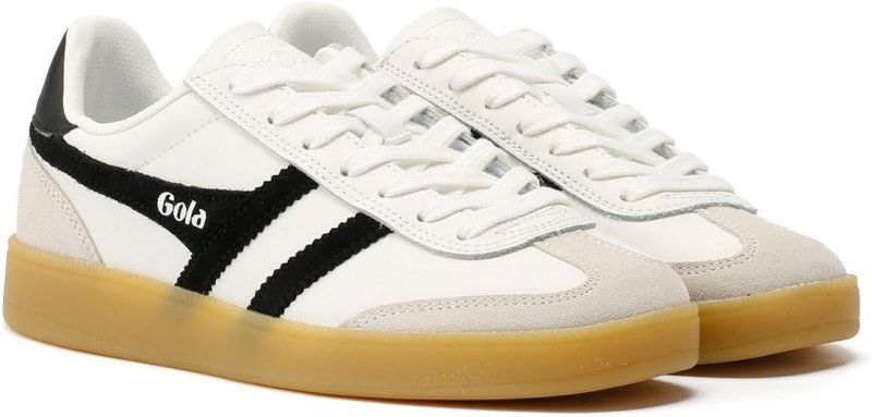Merkloos Gola Viper Dames Casual Trainers In Wit Zwart - 39
