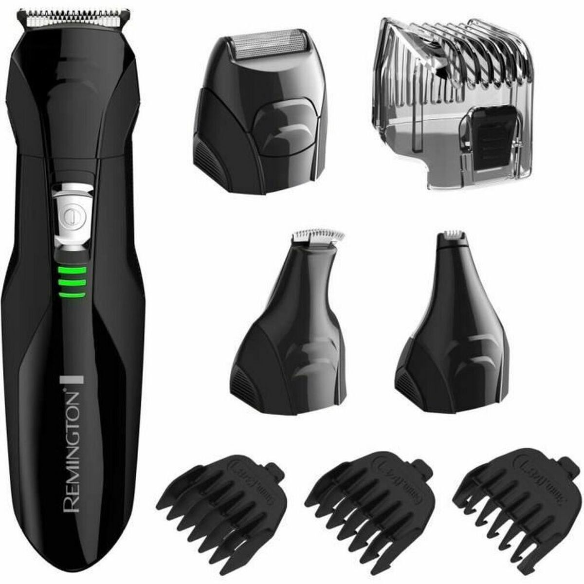 Remington Tondeuse - Oplaadbaar - 4 Verwisselbare Koppen - Zwart