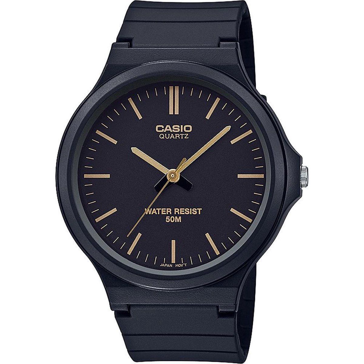 CASIO MW-240-1E2VEF - Horloge - Quartz - Zwart KunststofØ 43 mm