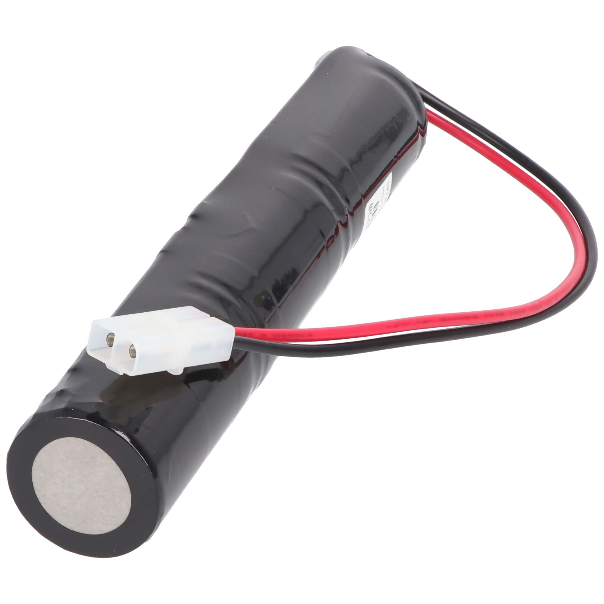 Batterij voor noodlicht NiCd 3.6V 4500mAh L1x3 Mono D met 200 mm kabel aanéén zijde vervangt 3.6 V