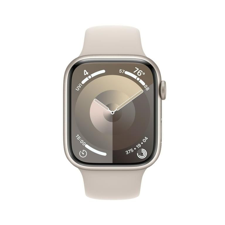 Apple Watch Series 9 - 45mm - Aluminium - Sterrenlicht - GPS + Cellular refurbished, photo 2
