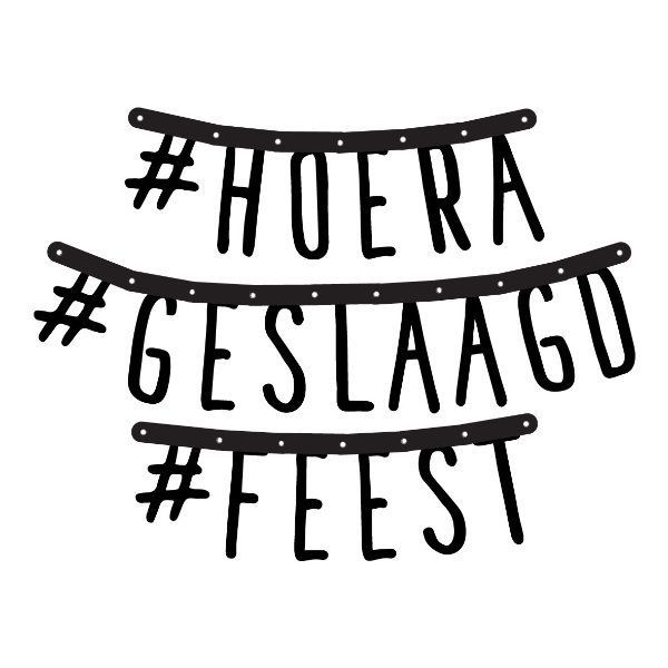 Letterslinger Geslaagd - 439006