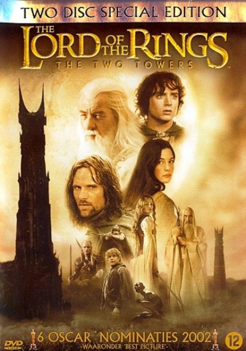 Elijah Wood A Film Benelux - Lord Of The Rings - The Two Towers - Dvd - Dolby Digital 5.1 (2 Discs)