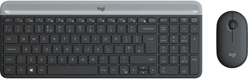 Logitech Grijs Mk470 - Draadloos Toetsenbord En Muis Combo - Qwerty Cz