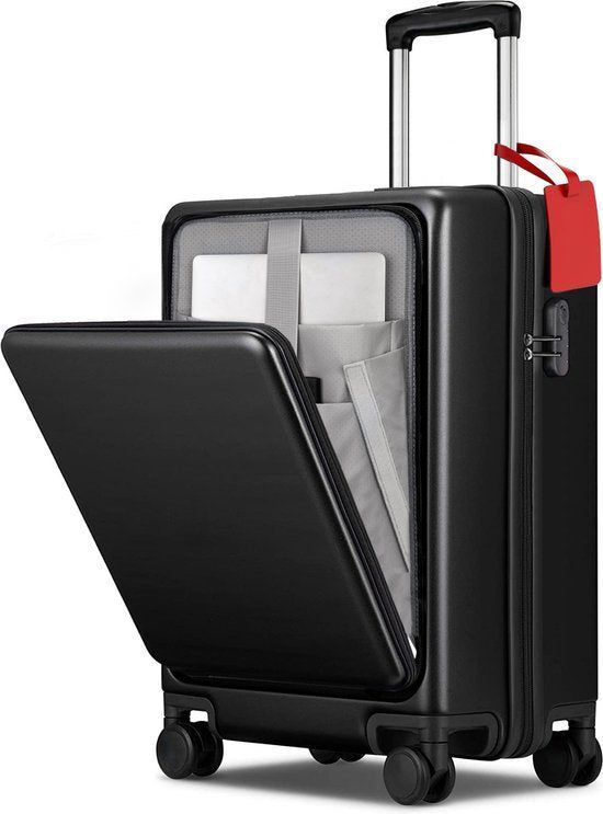 Vaive Travel Vaive Xb-20 - Handbagage Koffer - 43L Lichtgewicht Trolley - Zwart