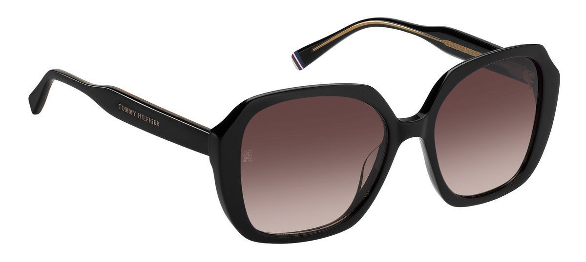 Tommy Hilfiger Th 2105/S - Rechthoekig Acetaat Zonnebril - Vrouwen