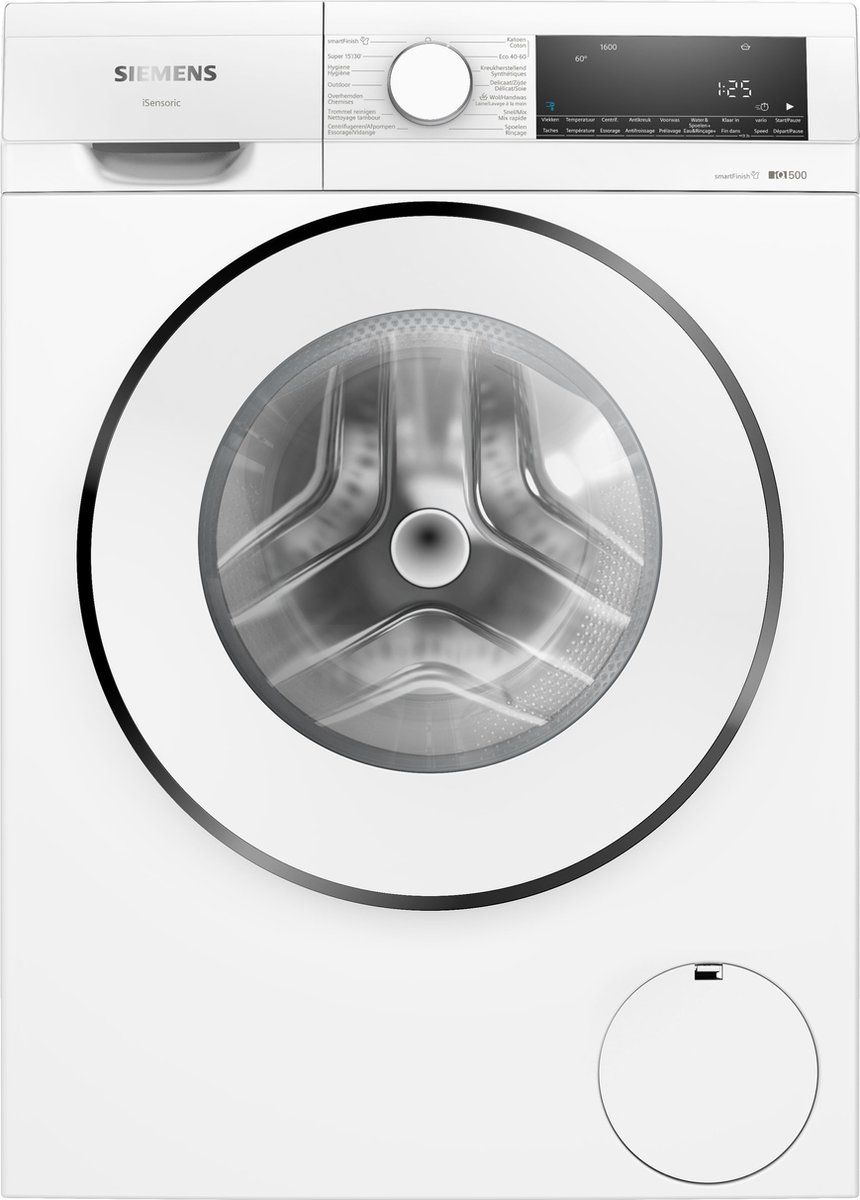 Siemens WG46G2Z0FG - iQ500 - Wasmachine 9 kg 1600 rpm A - Wit